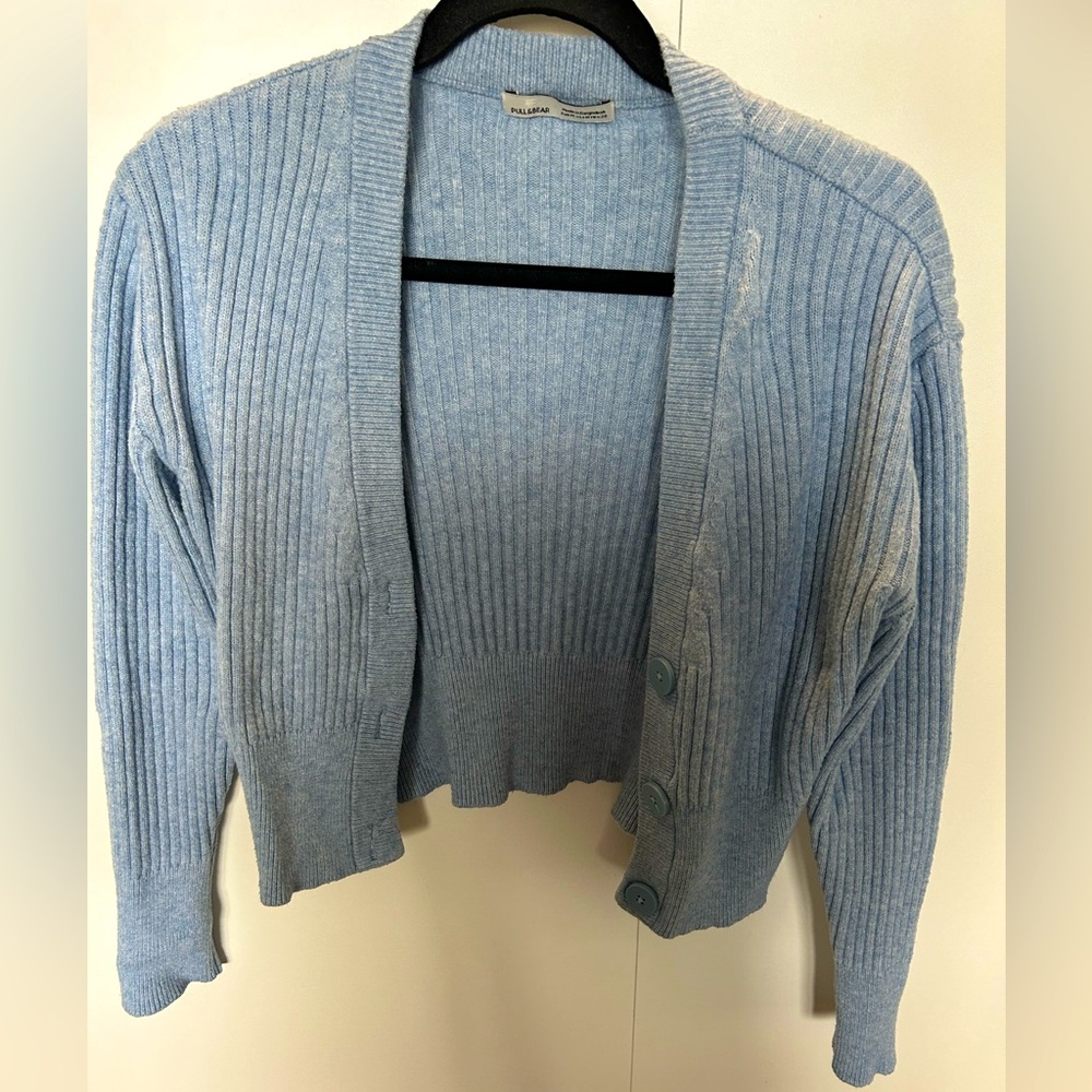 Pull&Bear light Blue Cardigan